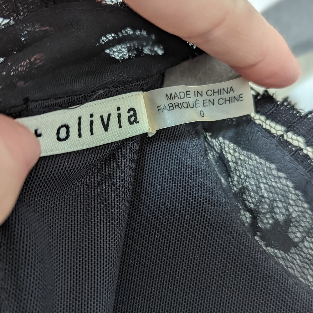Alice and Olivia black maxi gown - Picture 6 of 12